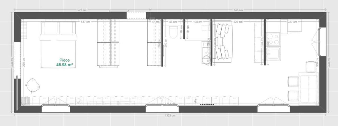 Le 505 Apartment Saint-Jean-d'Avelanne Ngoại thất bức ảnh